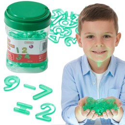 MASTERKIDZ Przezroczyste Liczby Do Panelu Świetlnego LED STEM
