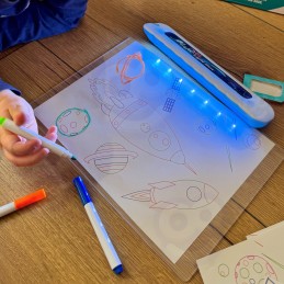 WOOPIE Magiczna Tablica 3D Podświetlenie LED do Rysowania