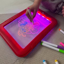WOOPIE Magiczny Tablet Graficzny do Rysowania Neonowe Kolory