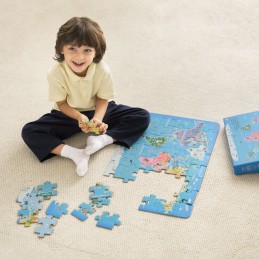 CLASSIC WORLD Puzzle Mapa Świata