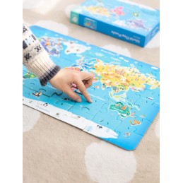 CLASSIC WORLD Puzzle Mapa Świata