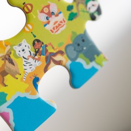 CLASSIC WORLD Puzzle Mapa Świata