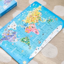 CLASSIC WORLD Puzzle Mapa Świata