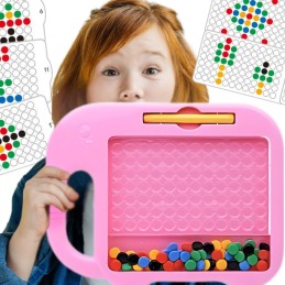 WOOPIE Tablica Magnetyczna dla Dzieci Montessori MagPad Słonik