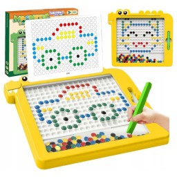 WOOPIE Tablica Magnetyczna dla Dzieci Montessori MagPad Dinozaur