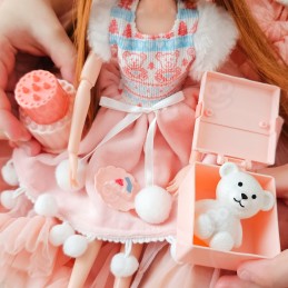 WOOPIE ROYAL Lalka Emi Urodzinowa Księżniczka z Misiem