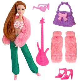 WOOPIE ROYAL Lalka Emi 30 cm - 12 Ukrytych Niespodzianek + Ubranka i Dodatki