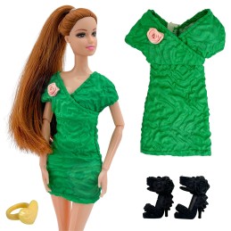 WOOPIE ROYAL Lalka Emi 30 cm - 12 Ukrytych Niespodzianek + Ubranka i Dodatki