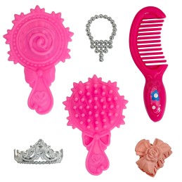 WOOPIE ROYAL Lalka Emi 30 cm - 12 Ukrytych Niespodzianek + Ubranka i Dodatki