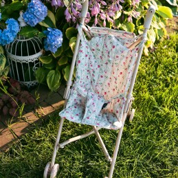 WOOPIE ROYAL Wózek dla Lalek Spacerówka Vintage Rose