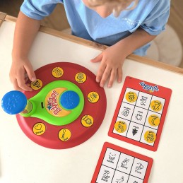 WOOPIE Bingo Gra Dopasuj Żetony Planszowa Rodzinna
