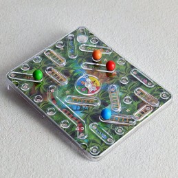 WOOPIE Klasyczna Gra Rodzinna Węże i Drabiny 3D