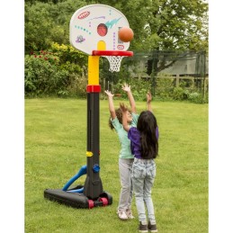 Little Tikes Duża Koszykówka dla Dzieci Regulowana i Składana