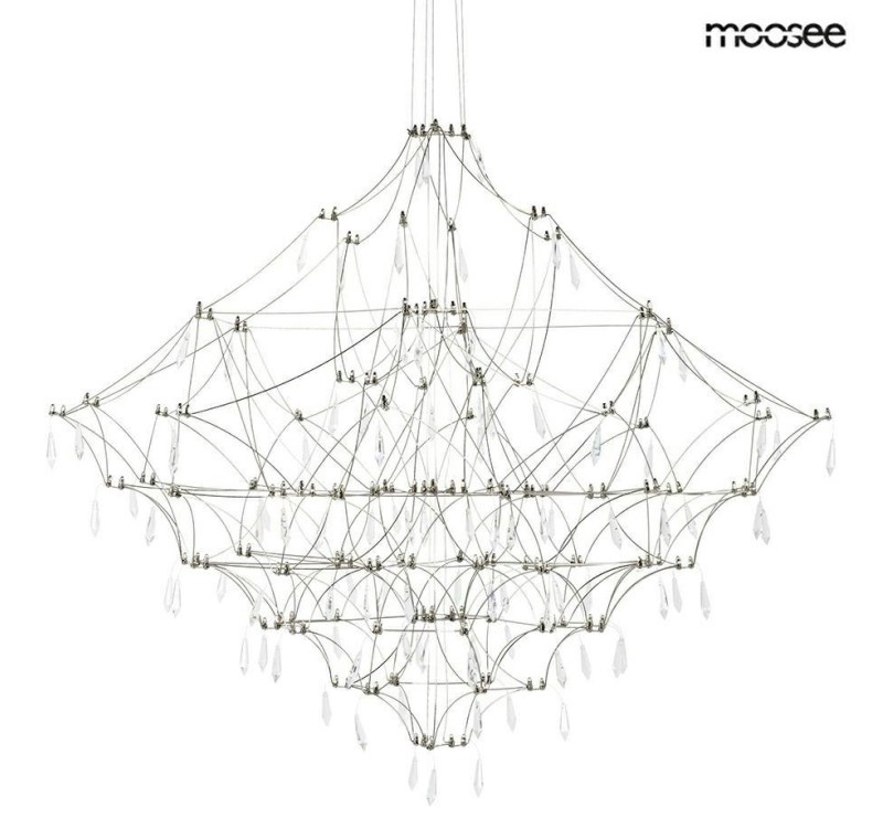 MOOSEE lampa wisząca CONSTELATION 200 -   LED, stal szczotkowana