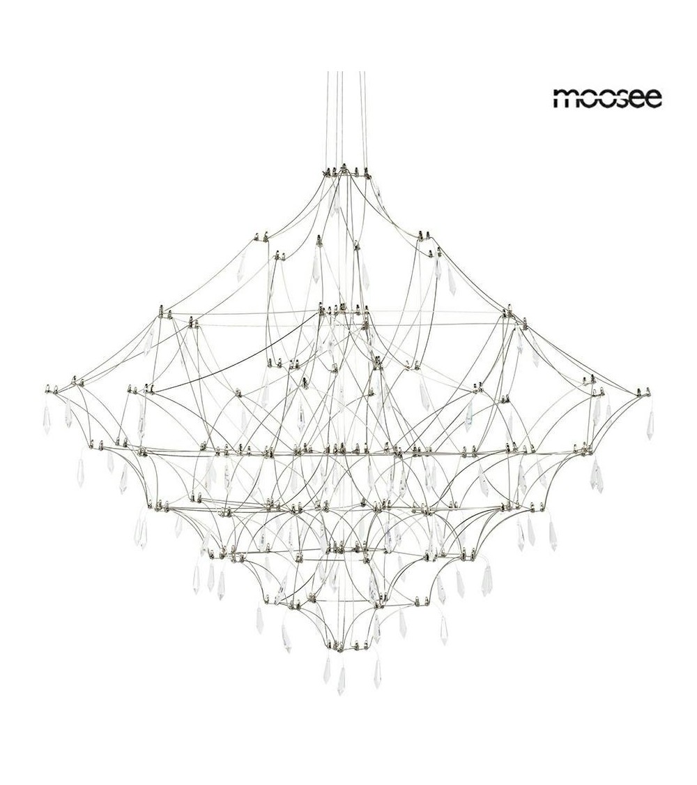 MOOSEE lampa wisząca CONSTELATION 200 -   LED, stal szczotkowana