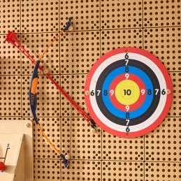 MASTERKIDZ Zestaw Łucznika Do Tablicy STEM Łuk + Tarcza + Strzały