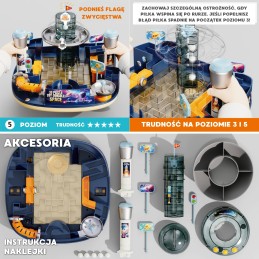 WOOPIE Kosmiczny Labirynt 3D Gra Zręcznościowa Konsola