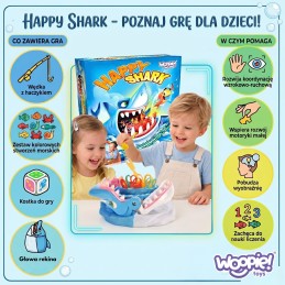 WOOPIE Gra Zręcznościowa ŁOWIENIE RYBEK Głodny Rekin GRYZIE DIY