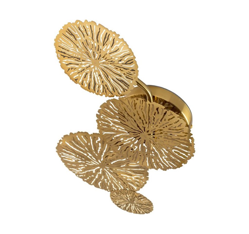 MOOSEE lampa ścienna LIRIO 4 złota