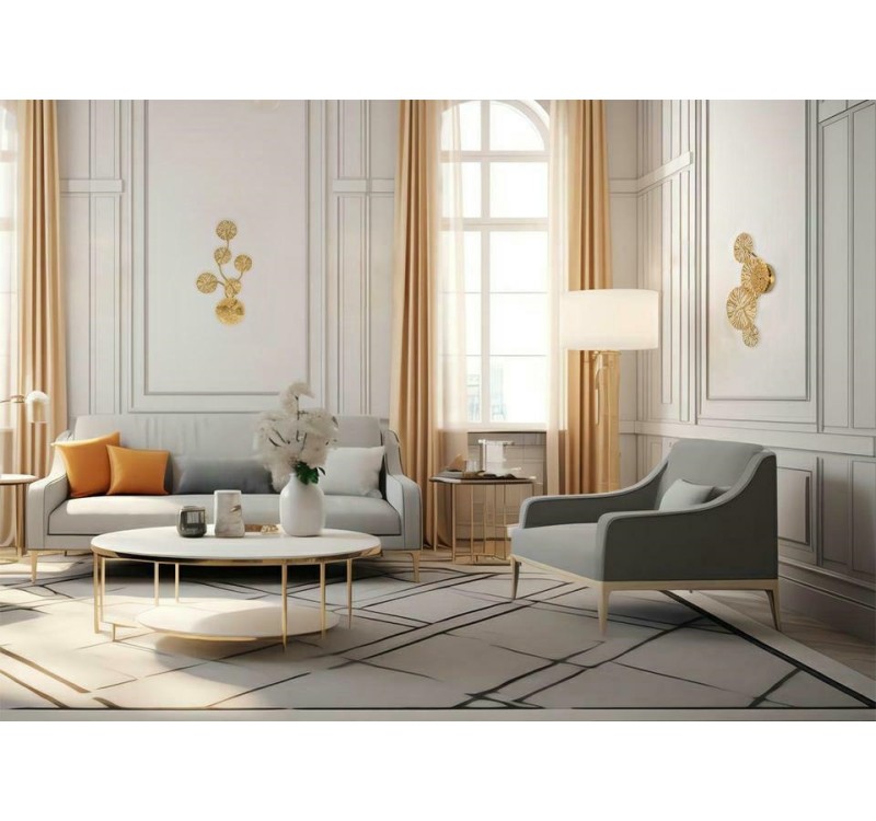 MOOSEE lampa ścienna LIRIO 4 złota