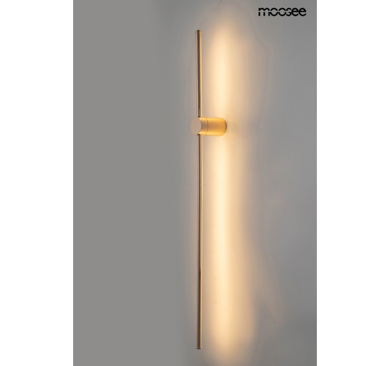 MOOSEE lampa ścienna OMBRE 100 złota