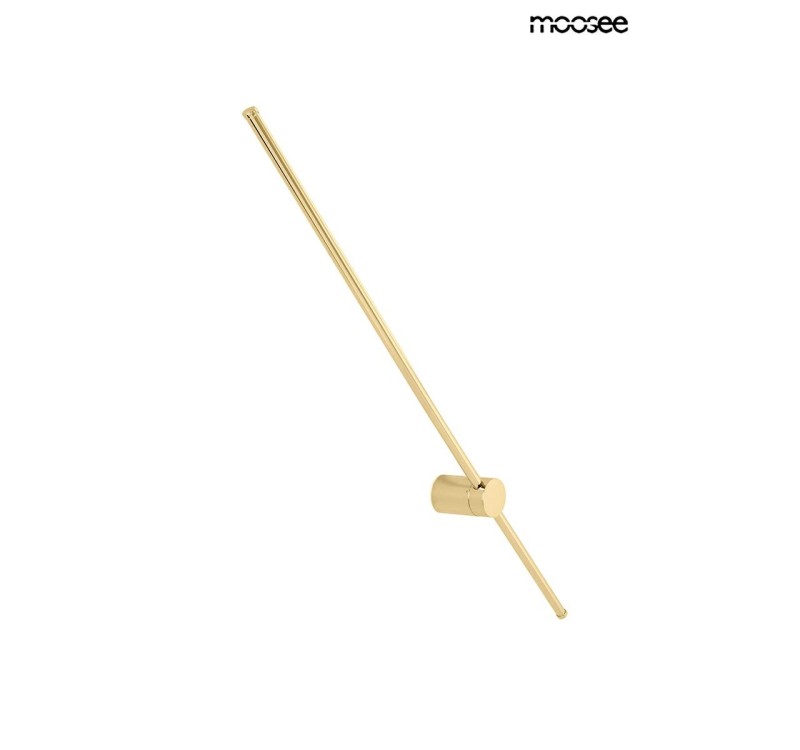 MOOSEE lampa ścienna OMBRE 100 złota