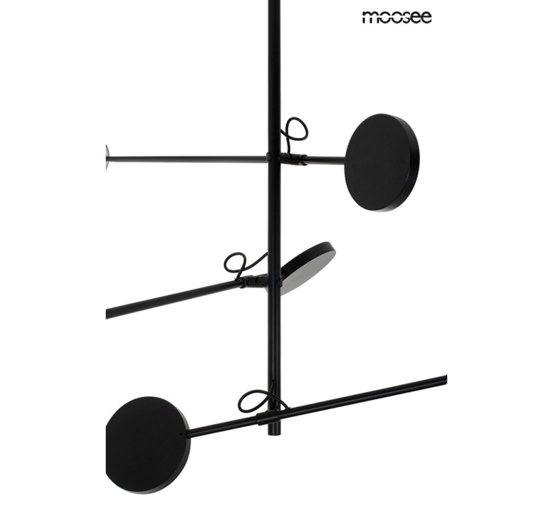 MOOSEE lampa wisząca BOBBIE 3 czarna