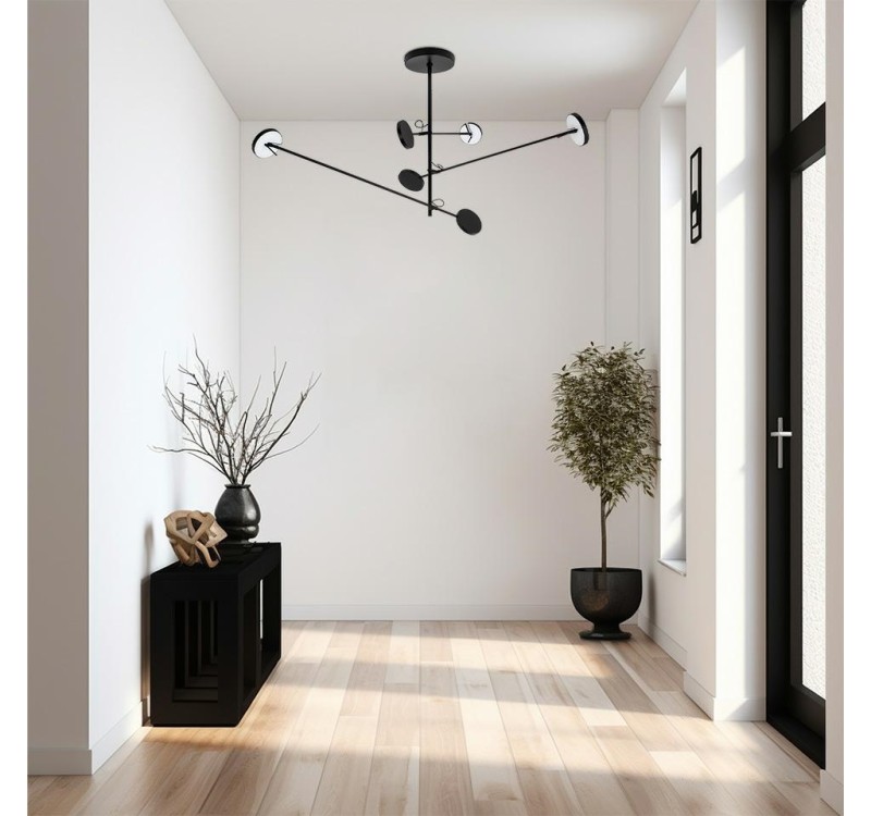 MOOSEE lampa wisząca BOBBIE 3 czarna