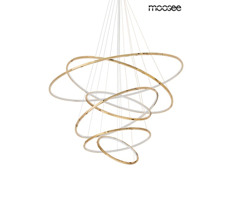 MOOSEE lampa wisząca RING SLIM XL złota