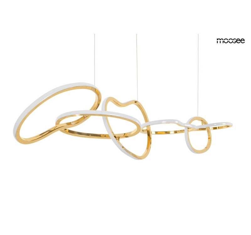 MOOSEE lampa wisząca JAZZ 6 złota