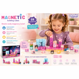 WOOPIE Magnetyczne Klocki Konstrukcyjne Scena 59 el.