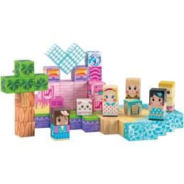 WOOPIE Klocki Magnetyczne Sześciany Magnesy 86el 3D Edukacyjne Układanka Zestaw Montessori dla Dzieci 3+