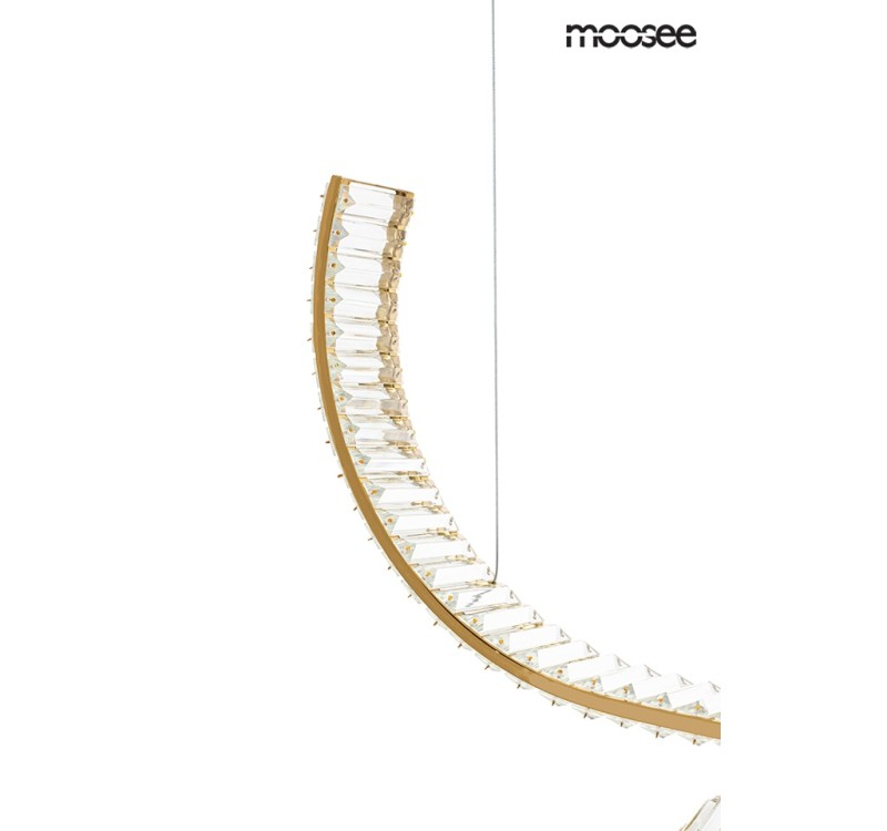 MOOSEE lampa wisząca WAVE 120 złota