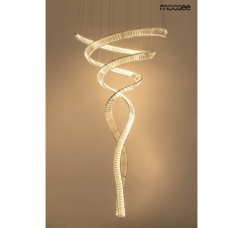 MOOSEE lampa wisząca WAVE CORDON 2B chrom