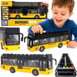 WOOPIE Autobus ze Światłami i Otwieranymi Drzwiami