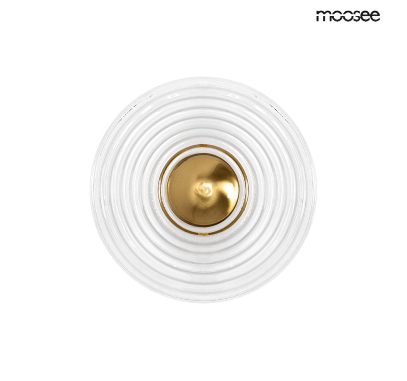 MOOSEE lampa ścienna ONDA złota