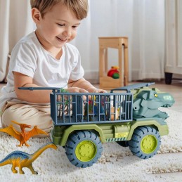 WOOPIE Ciężarówka Dinozaur Transporter Figurki