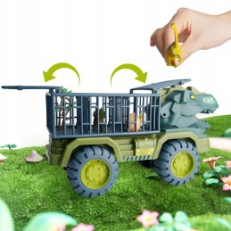 WOOPIE Ciężarówka Dinozaur Transporter Figurki