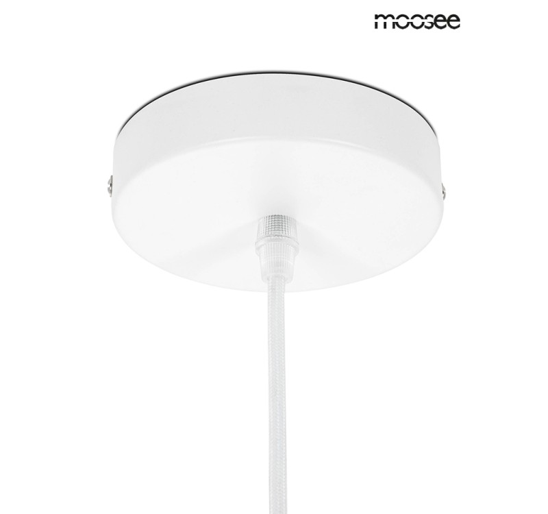 MOOSEE lampa wisząca NEST 30 biała