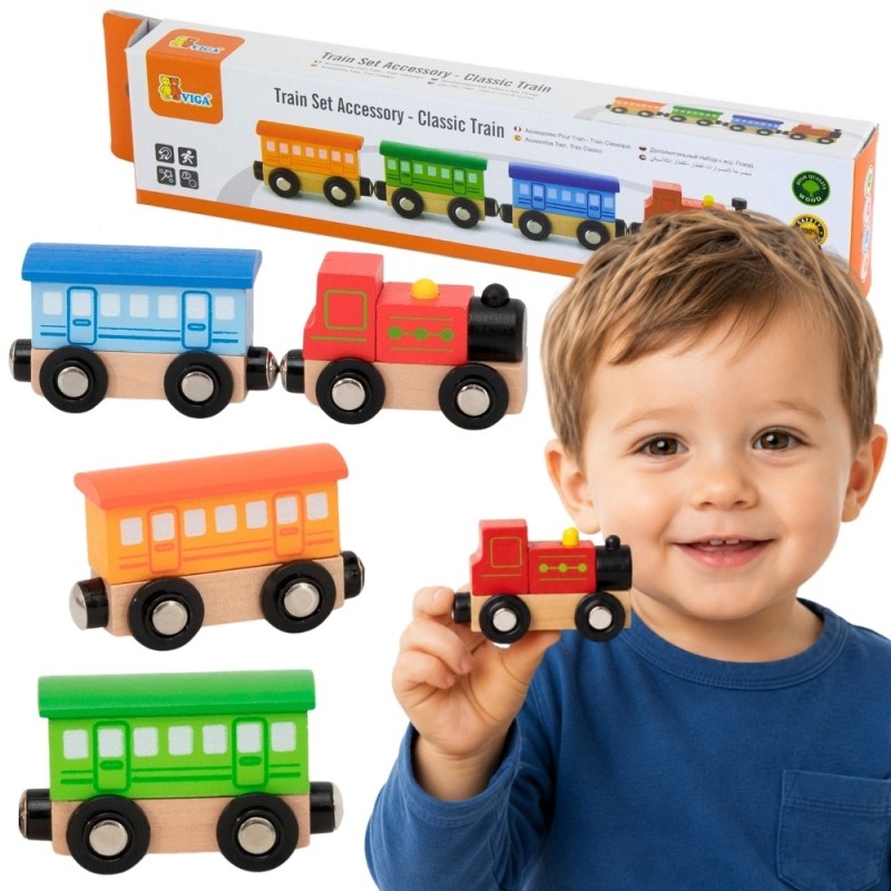 Viga Drewniane Puzzle Pszczoła Układanka Montessori Edukacyjna 18m+ Owad