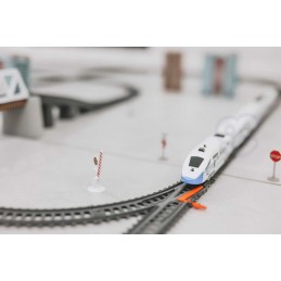 WOOPIE Kolejka Elektryczna Ogromny 914 cm Tor Most Tunel 86 el.
