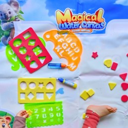 WOOPIE Mata Wodna do Malowania Safari Literki Cyferki