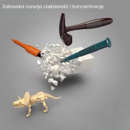 WOOPIE Wykopalisko "Mały Archeolog" 6 Szkieletów Dinozaurów