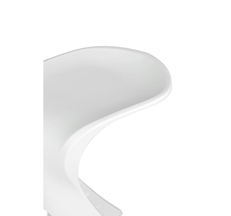 Krzesło barowe CAMINO 70 białe