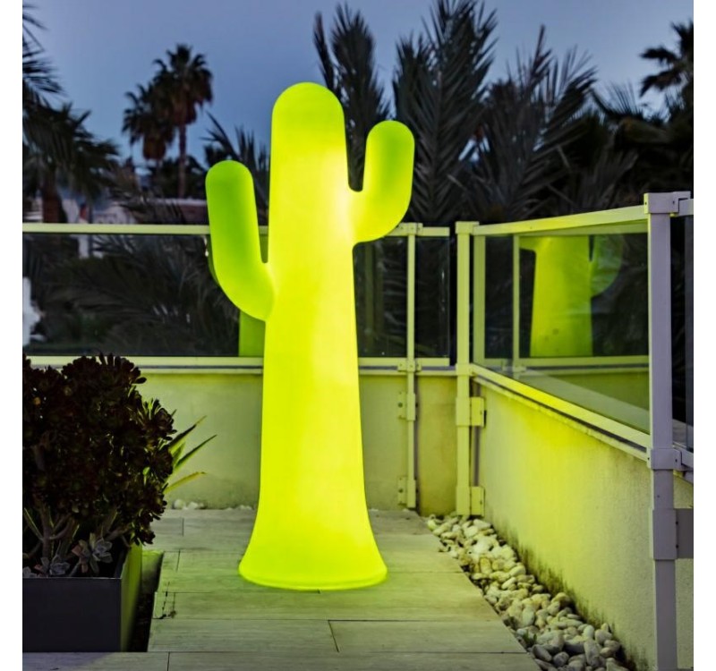 NEW GARDEN lampa ogrodowa PANCHO 140 CABLE limonkowa