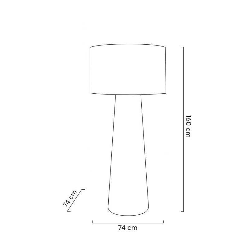 MOOSEE lampa podłogowa KAS 160