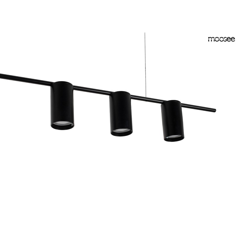MOOSEE lampa wisząca MODERNO czarna