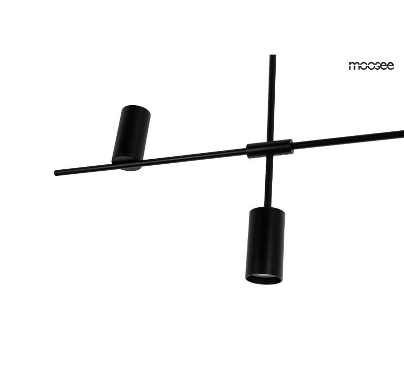 MOOSEE lampa wisząca MODERNO czarna