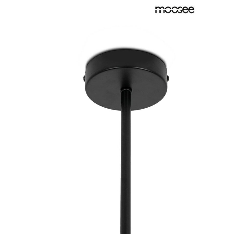 MOOSEE lampa wisząca MODERNO czarna