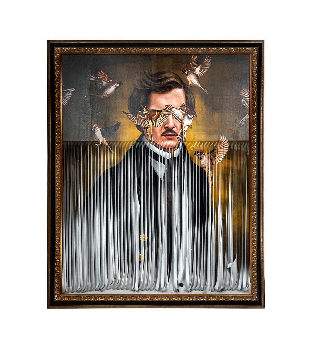 KARE obraz GENTLEMAN CUTS 130x163 cm